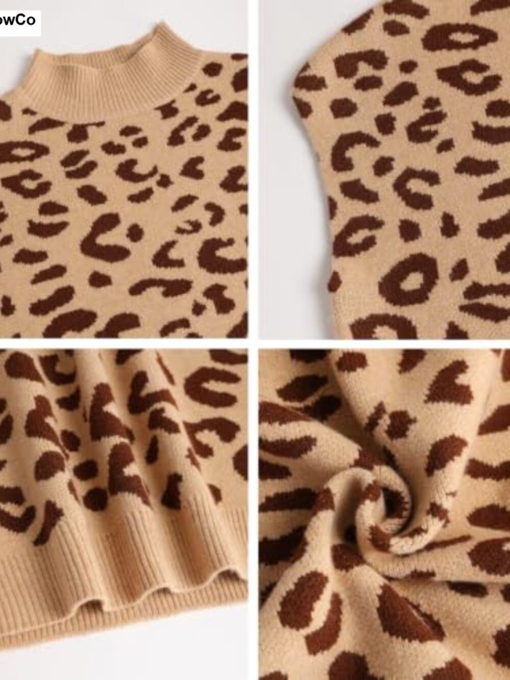ZAFUL Mock Neck Sweater Vest Sleeveless Knit Pullover Fall Layering Top - Picture 3 of 6